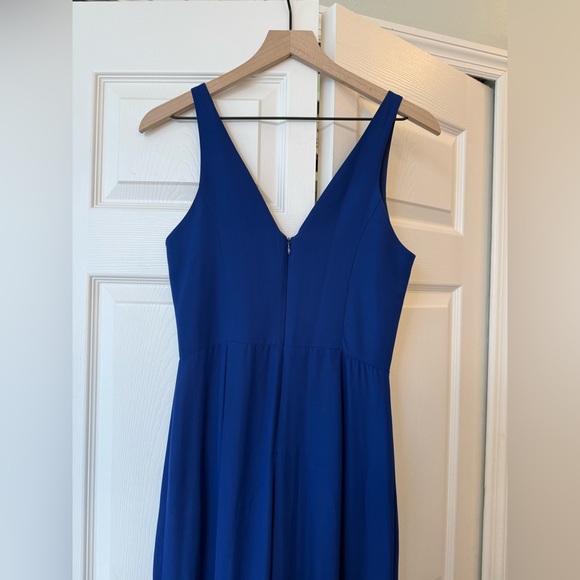 Amanda uprichard blue Lamar jumpsuit - Picture 8 of 11